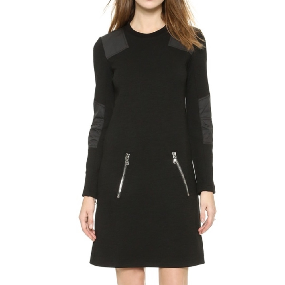 Marc by Marc Jacobs Wool Knit Dress in Black, size Medium
